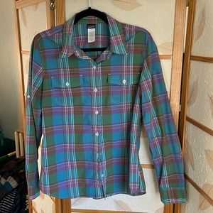 Patagonia. Outdoor long sleeve shirt. Size 10.